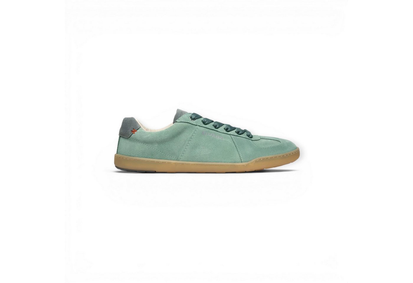 BLUSUN BLSN-200M (Glattleder/Veloursleder, flexible Sohle) grün Herren Barfußschuh