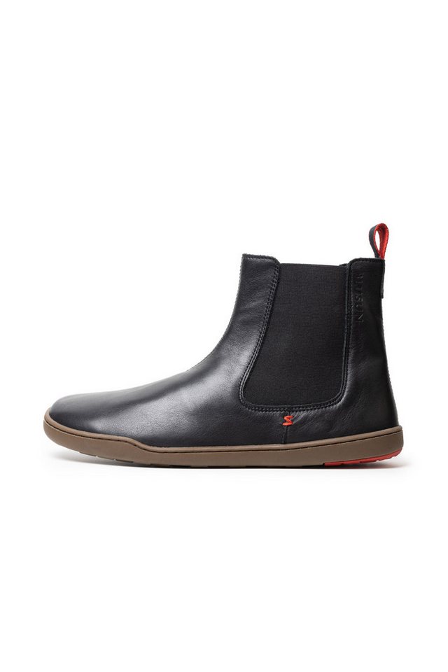 BLUSUN BLSN-300W Elegante Damen-Chelsea-Boots aus glattem Leder Barfußschuh hochwertigem, glattem Terracare® Performance-Leder