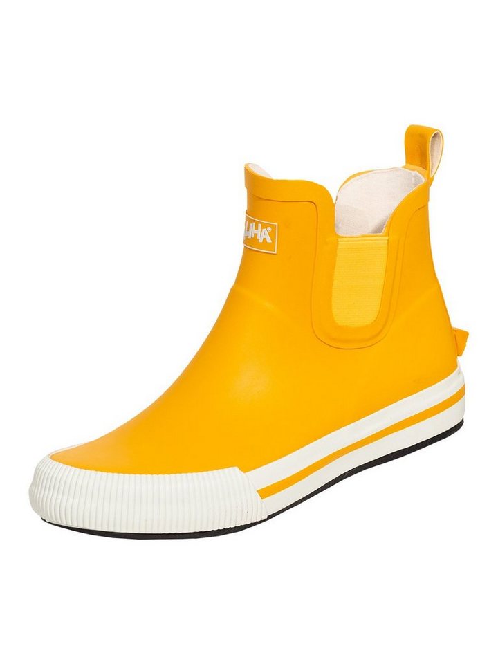 Bockstiegel Damen-Halbstiefel Momo Gummistiefel (gelb)