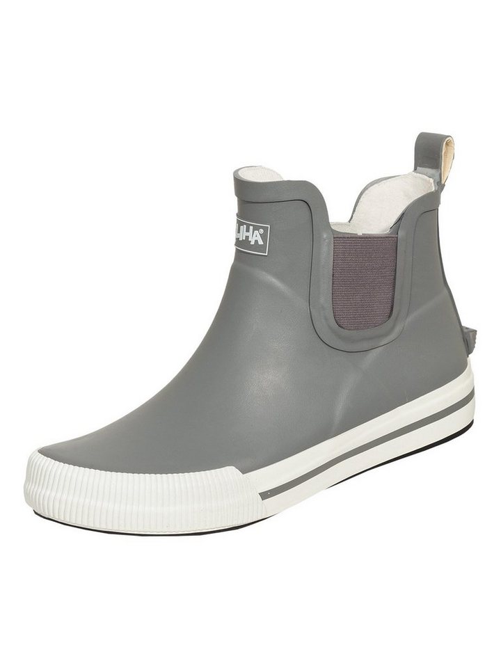 Bockstiegel Damen-Halbstiefel Momo Gummistiefel (grau)