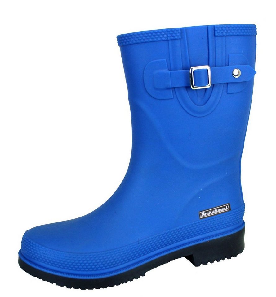 Bockstiegel Gummistiefel Damen Regenstiefel Lotte-K mit seitlicher Zierschnalle