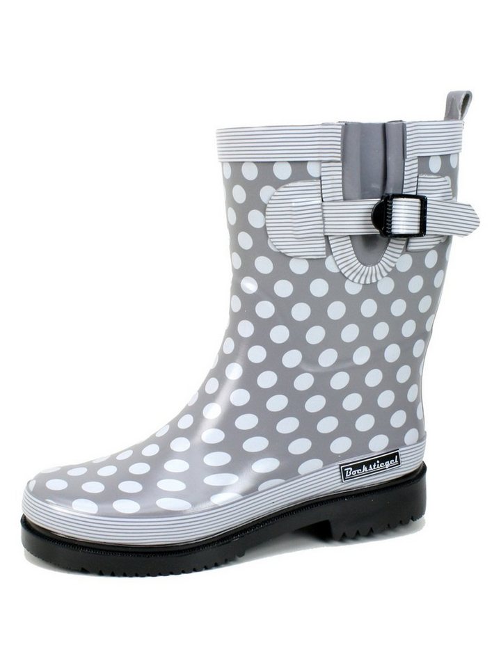 Bockstiegel Regenstiefel Dorin-K grau/multi Gummistiefel