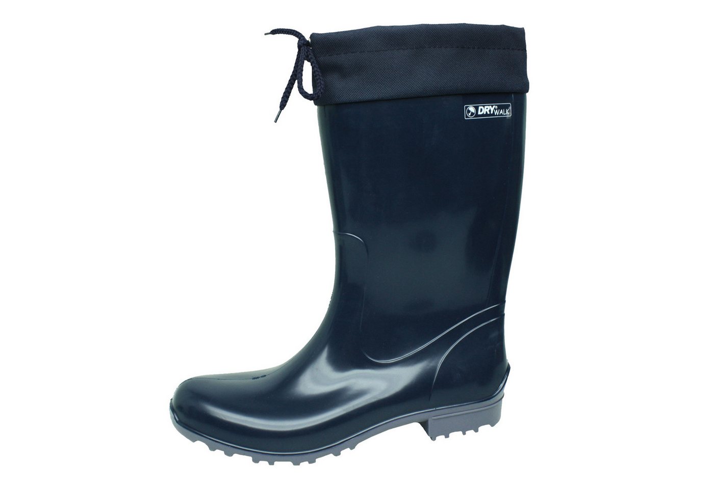 Bockstiegel Sara Gummistiefel mit Nylonstulpe (blau/grau)