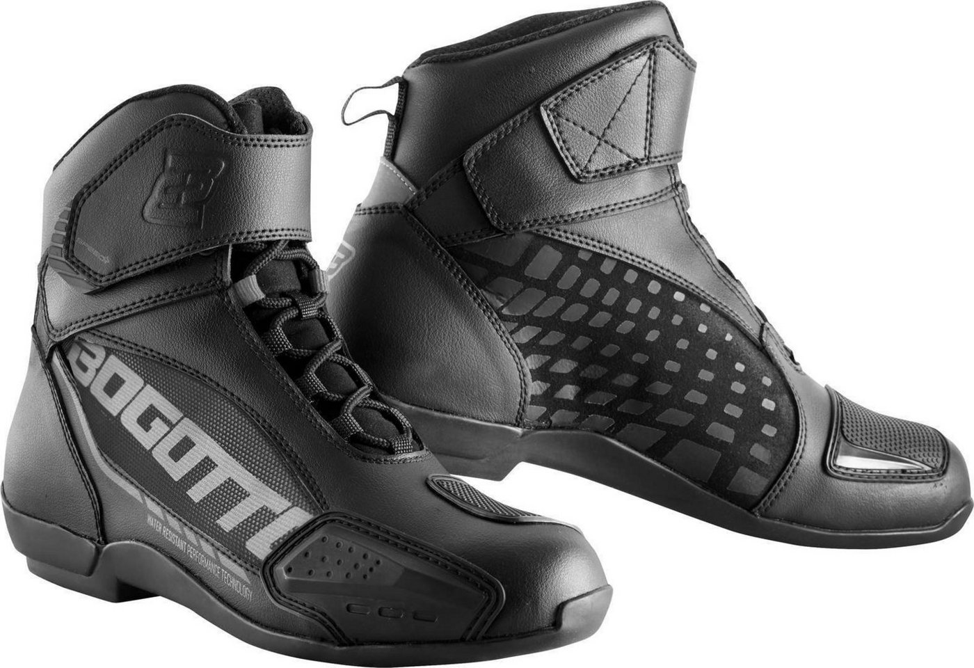 Bogotto GPX WR 2.0 wasserdichte Motorrad Schuhe Motorradstiefel Perforiert,wasserdicht