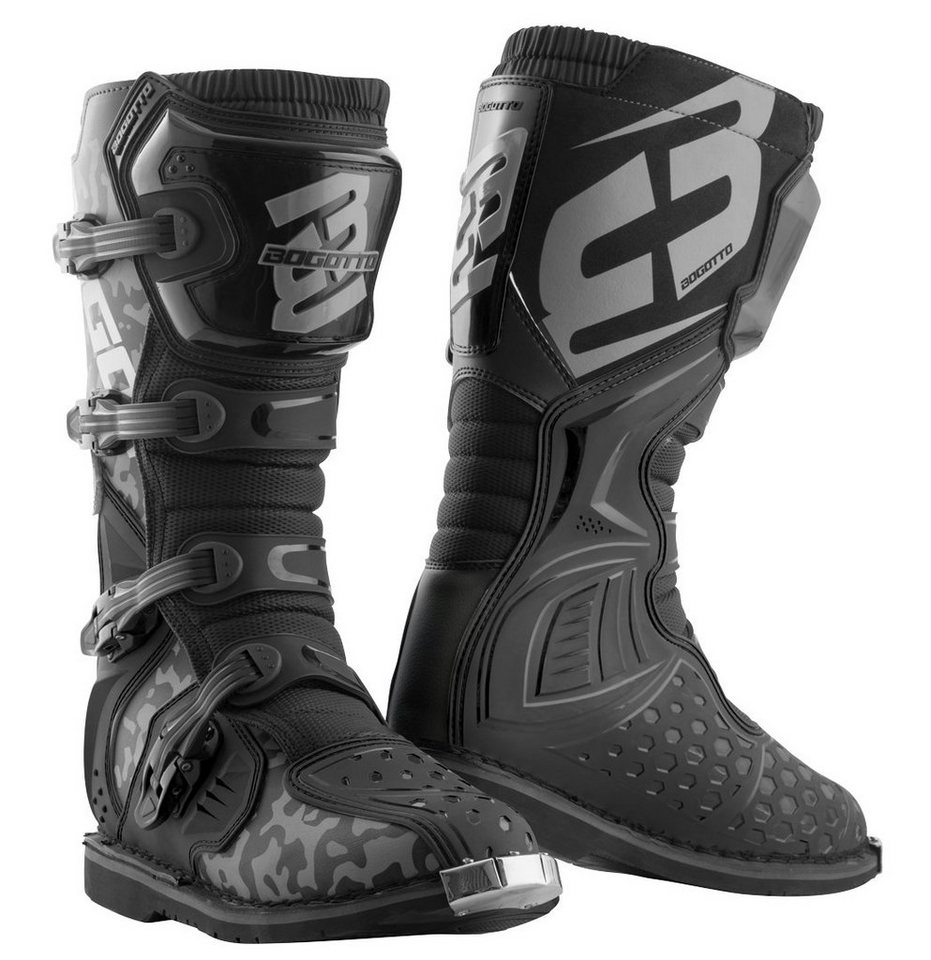 Bogotto MX-3 Camo Motocross Stiefel Motorradstiefel