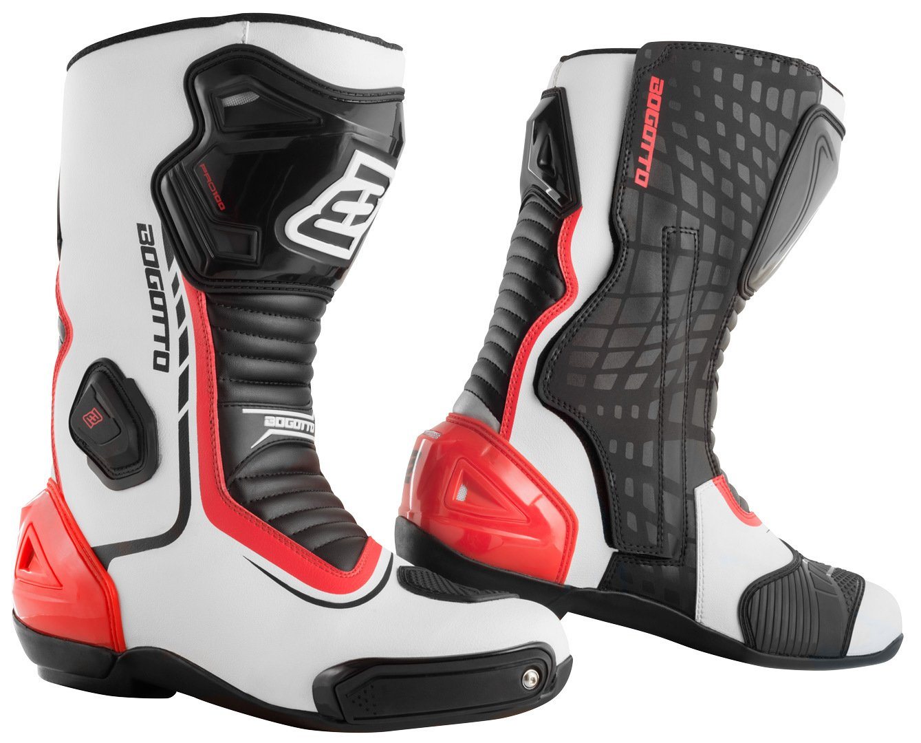Bogotto Race-X Motorrad Stiefel Motorradstiefel