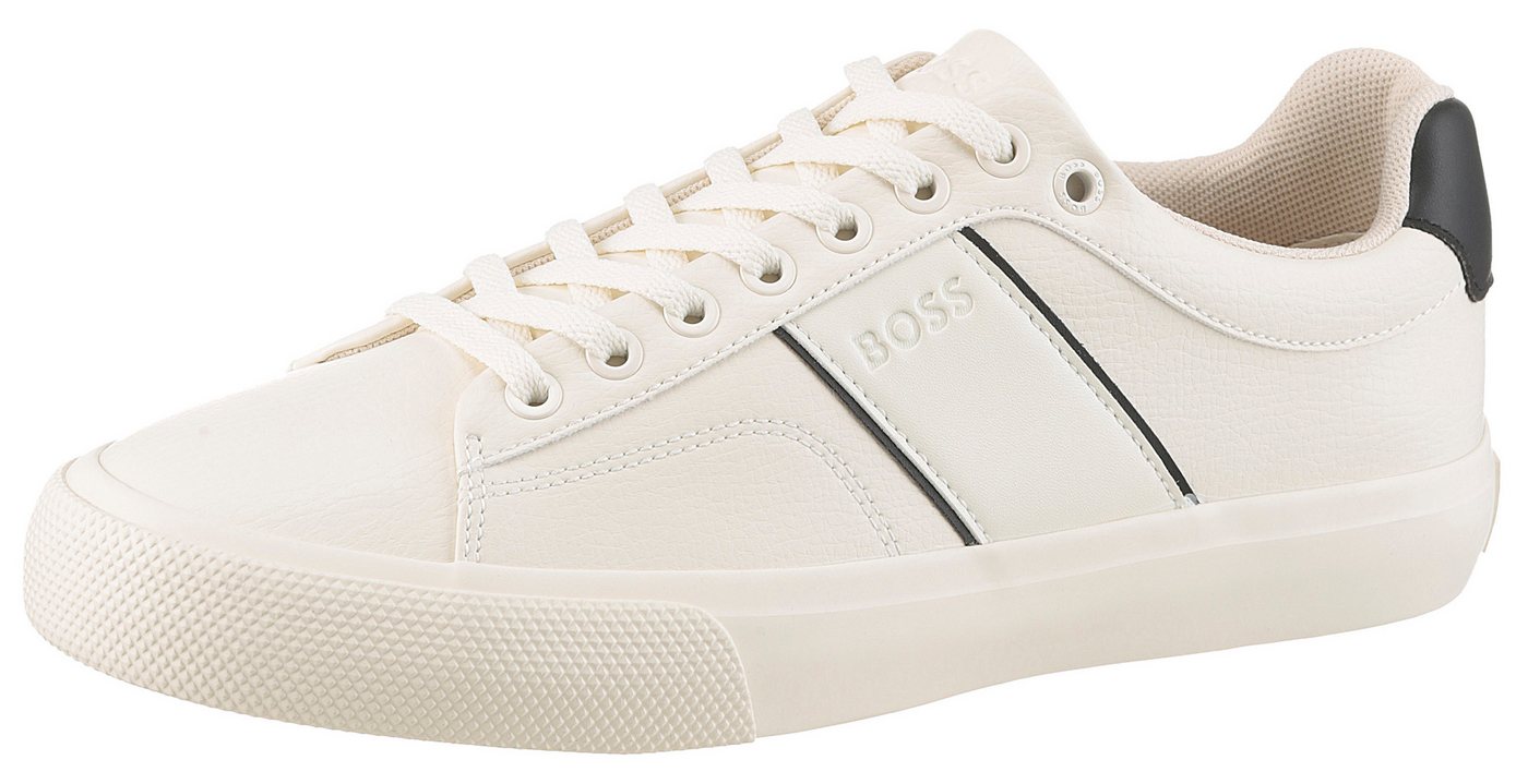 Boss Aiden Sneaker, Freizeitschuh, Halbschuh, Schnürschuh im monochromem Look