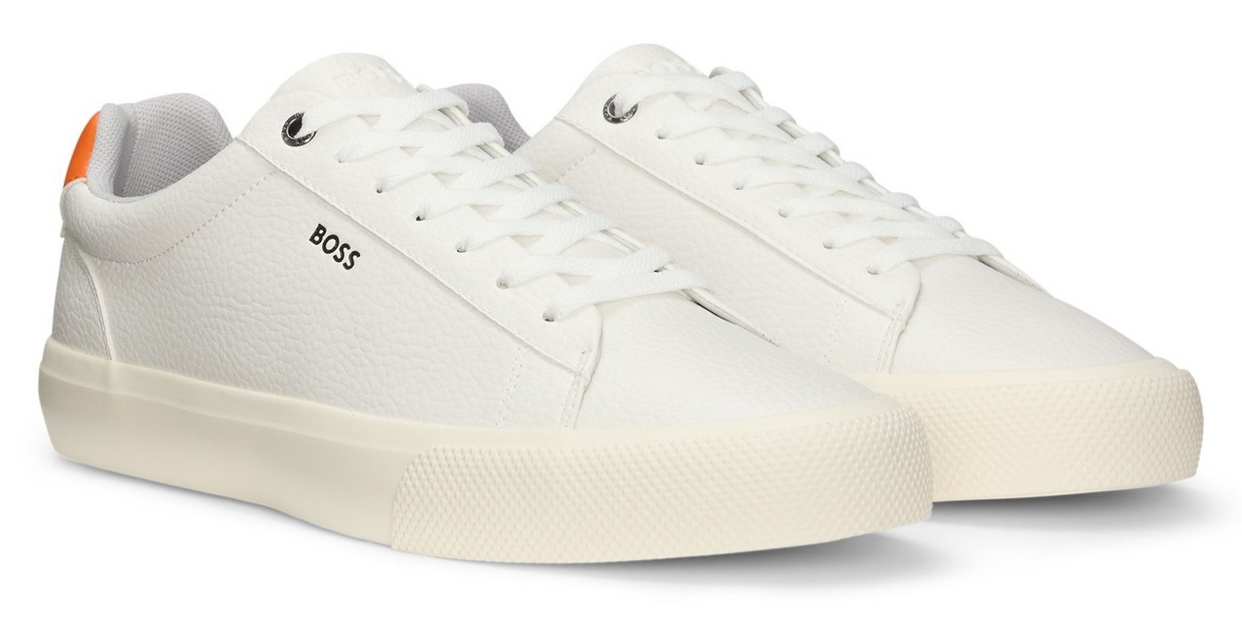 Boss Aiden_Tenn Sneaker Schnürschuh, Halbschuh, Freizeitschuh mit Schaftrandpolsterung