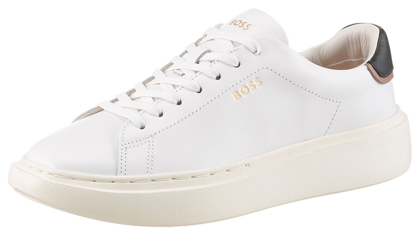 Boss Amber_Runn Sneaker, Halbschuh, Schnürschuh, Freizeitschuh mit softer Innenausstattung