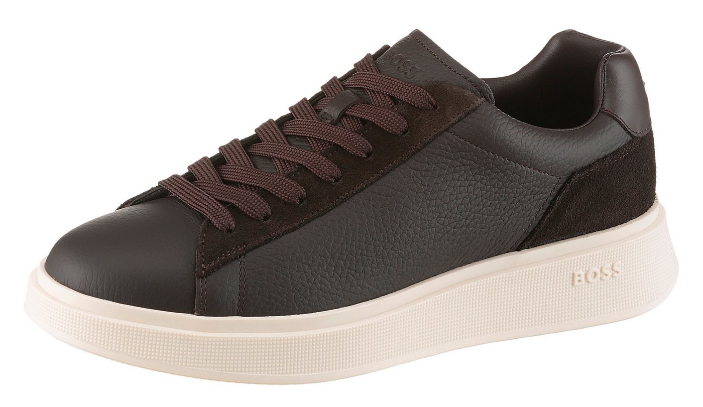 Boss Bulton_Runn Sneaker Schnürschuh, Halbschuh, Casual Sneaker mit weichem Schaftrand