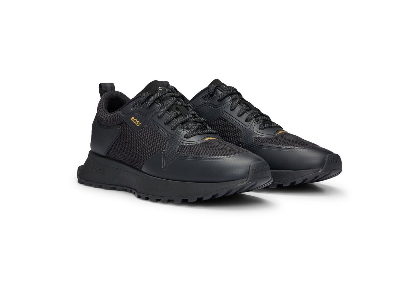 Boss Herren Sneaker Polyester Jonah Runn meth Sneaker