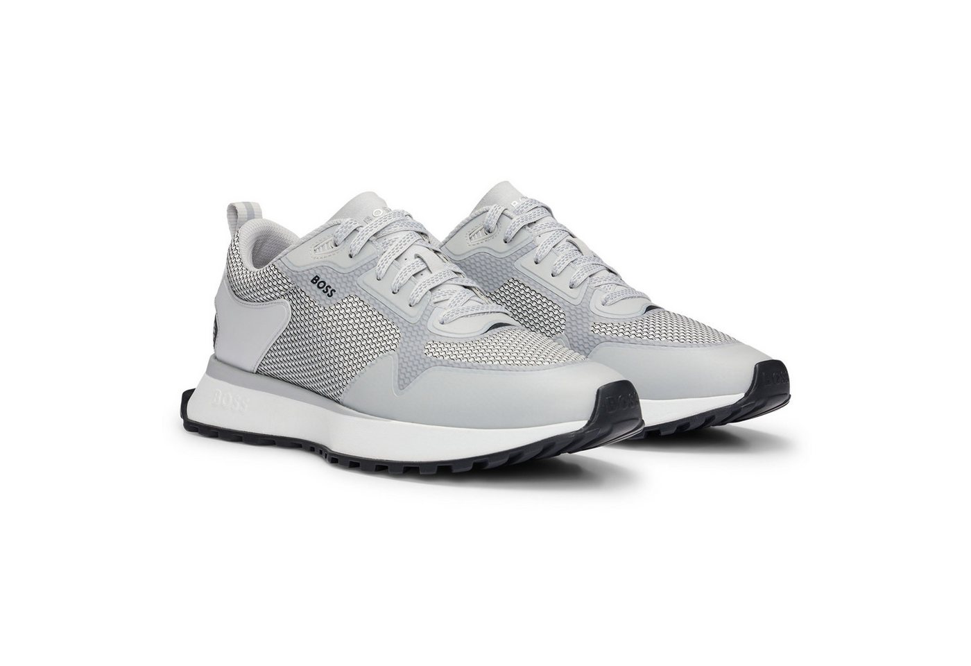 Boss Herren Sneaker Polyester Jonah Runn meth Sneaker