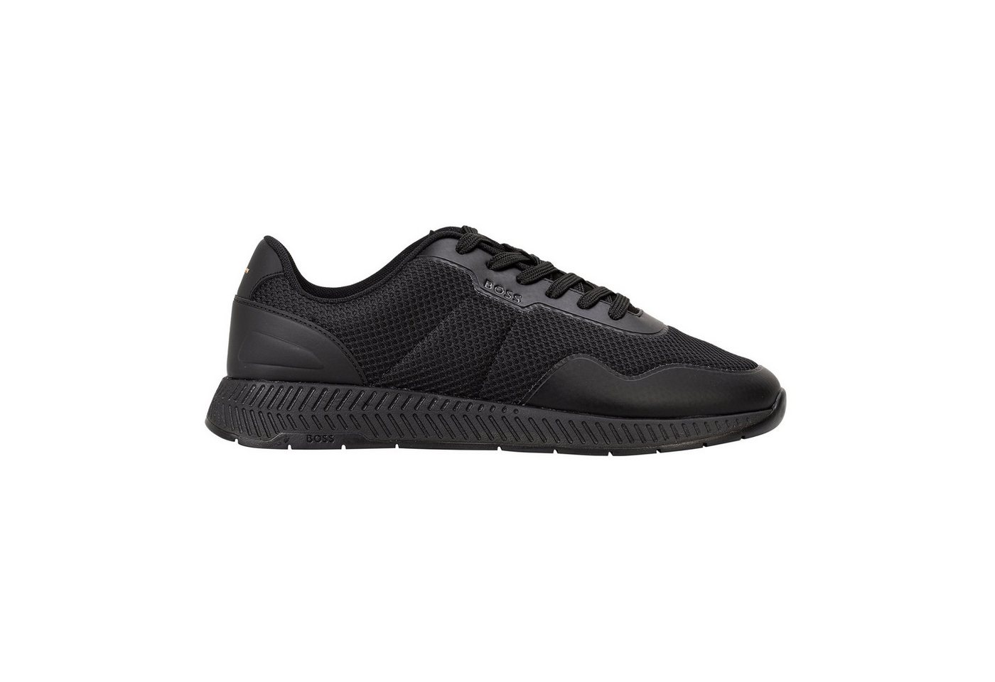Boss Herren Sneaker Polyester Titanium Runn nypu Sneaker (schwarz)