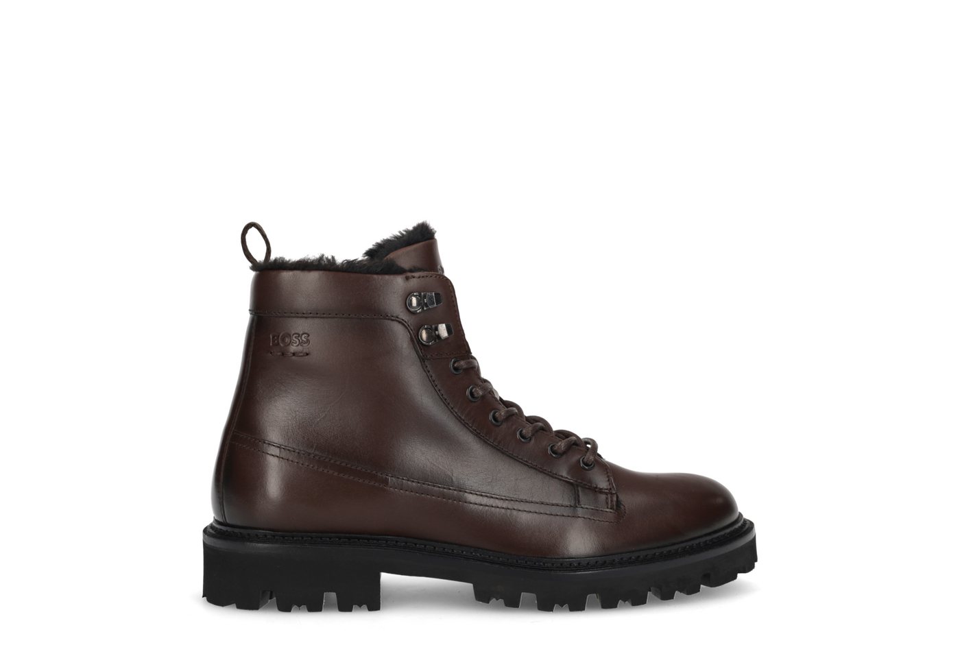 Boss Julyo_Halb, Warmfutter, Boots, Braun, Herren Stiefel
