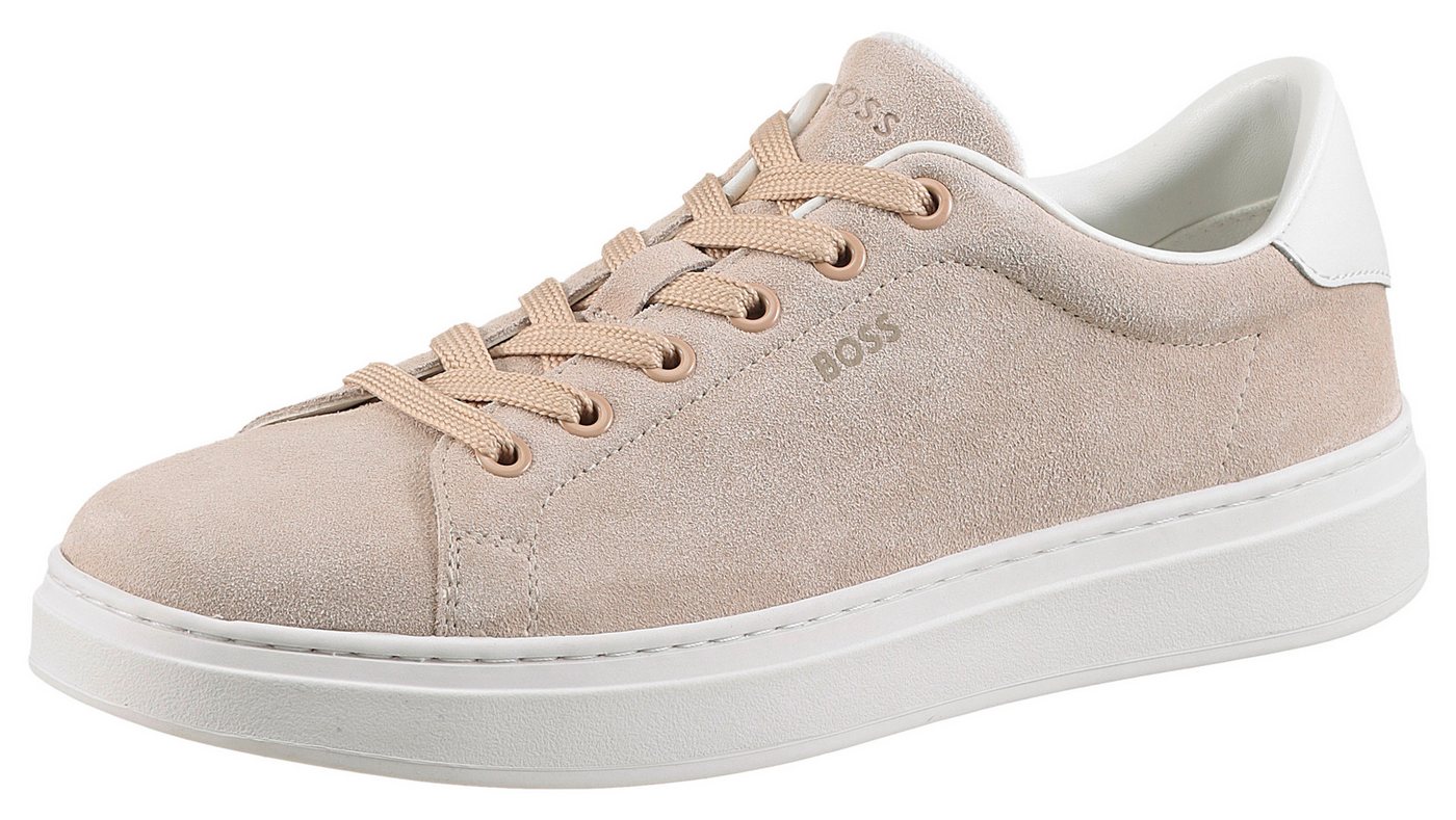 Boss Kieran_Tenn Sneaker Halbschuh, Freizeitsneaker, Schnürschuh mit weichem Schaftrand