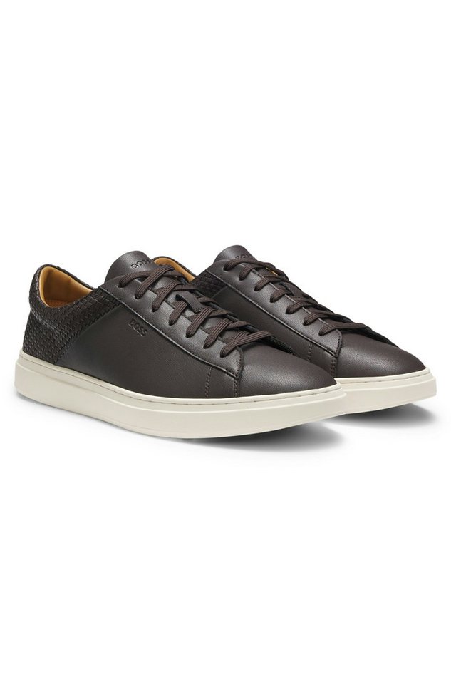 Boss Kieran_Tenn Sneaker Schnürschuh, Halbschuh, Business-Sneaker mit heller Laufsohle