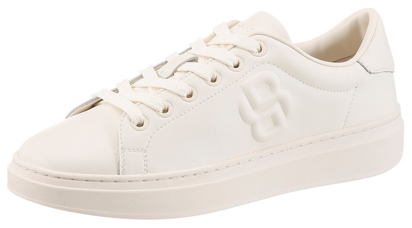 Boss Kieran_Tenn Sneaker Schnürschuh, Halbschuh, Freizeitsneaker in monochromer Optik