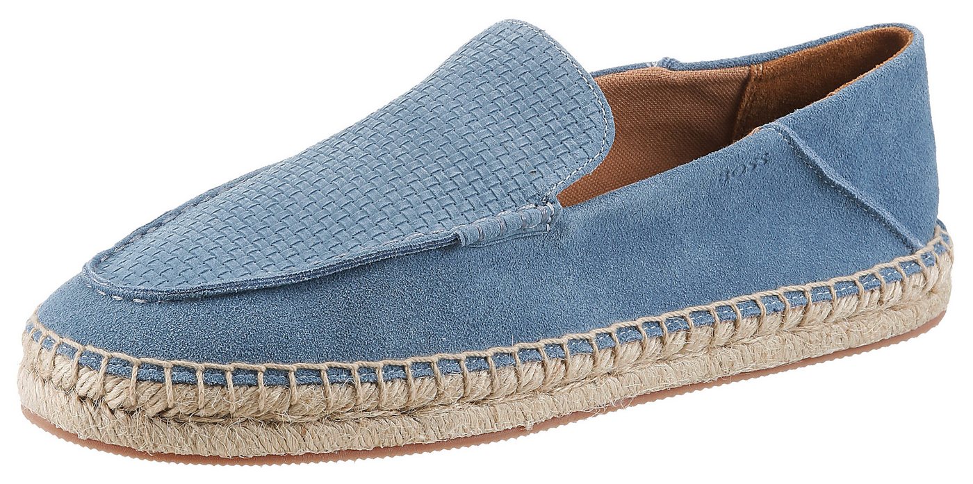 Boss Madeira_mocc Espadrille Slipper, Schlupfschuh, Sommerschuh, Urlaubsschuh mit Bastumrahmung