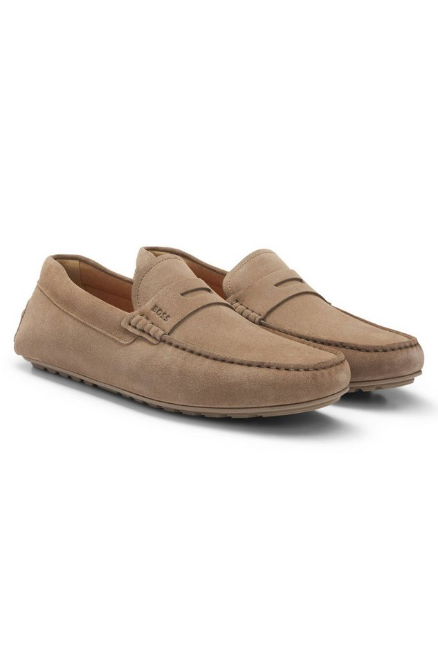 Boss Noel_Mocc Slipper Schlupfschuh, Mokassin, Loafer, weich und flexibel