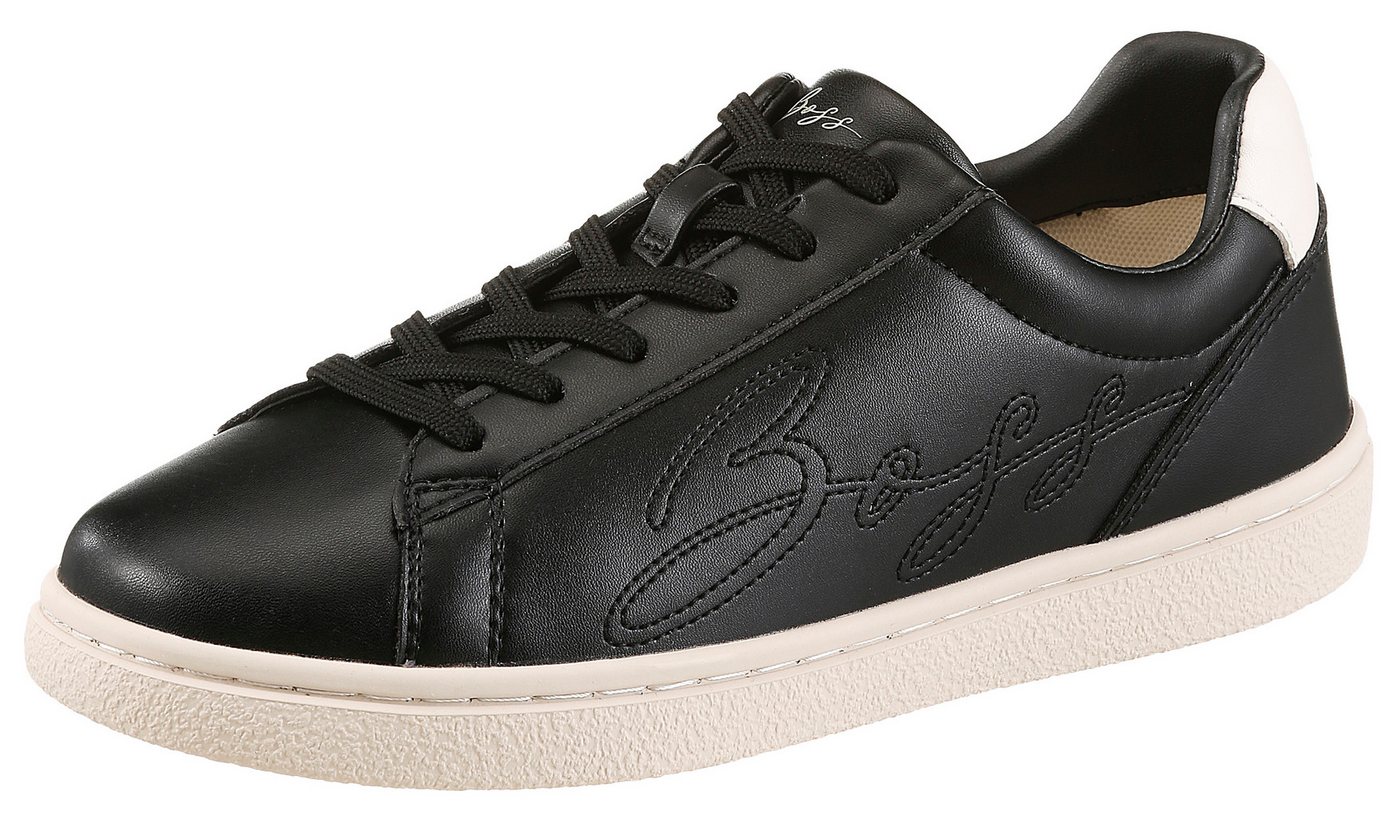 Boss Orange Everlynn Tenn Sneaker Schnürschuh,Halbschuh,Freizeitsneaker mit Kontrastbesatz an der Ferse