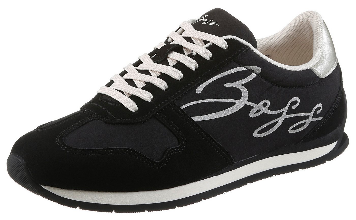 Boss Orange Levon_Runn Sneaker Freizeitsneaker, Casual-Schnürer, Halbschuh mit Logoschriftzug