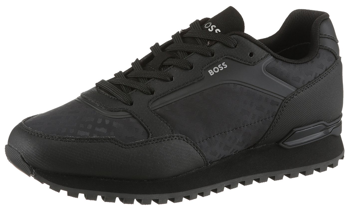 Boss Parkour-L_Runn Sneaker Schnürschuh, Halbschuh, Freizeitsneaker mit Profilsohle