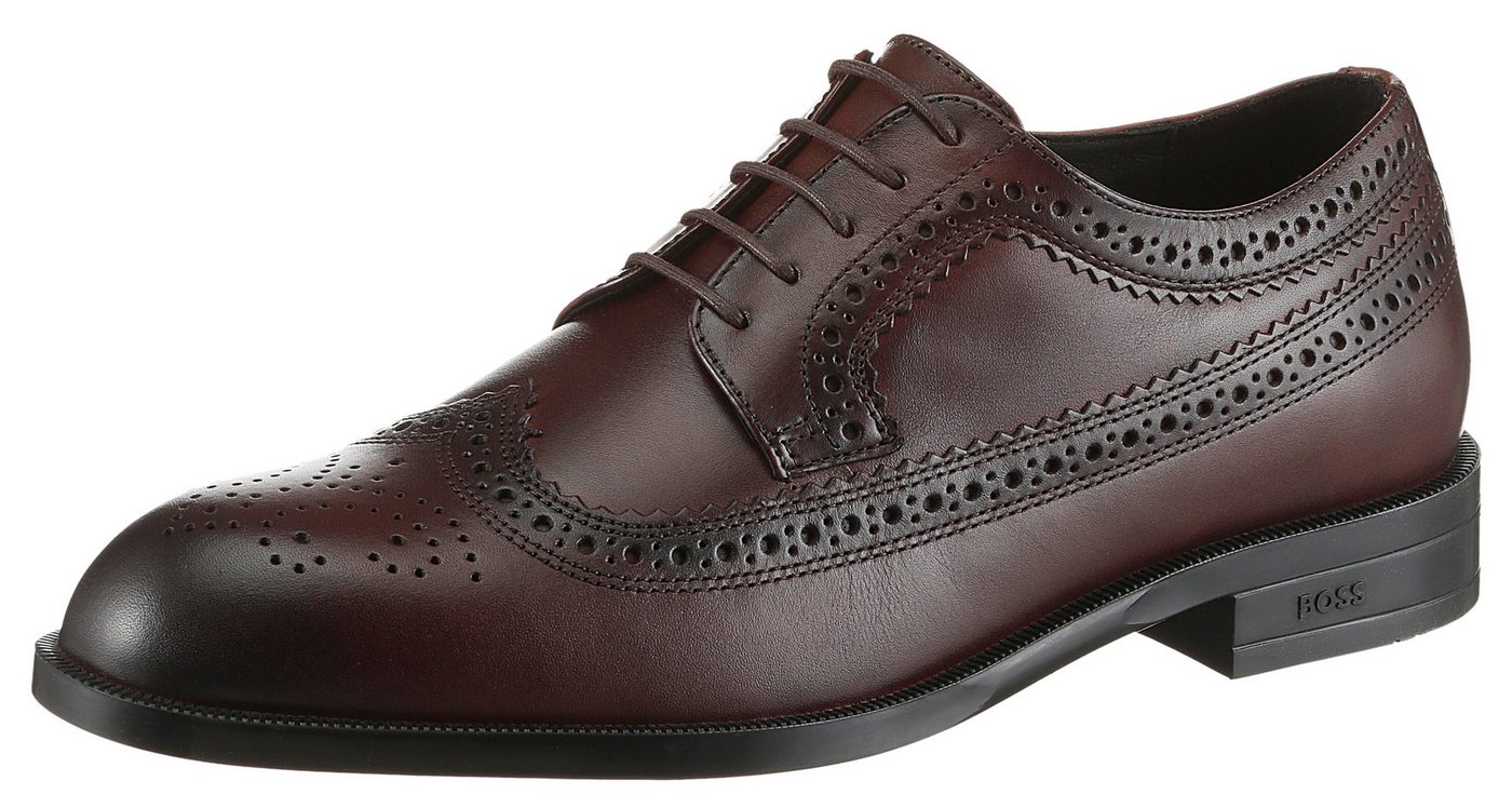 Boss Tayil_Derb Budapester Businessschuh, Anzugschuh, Festtagsschuh mit Lyralochung