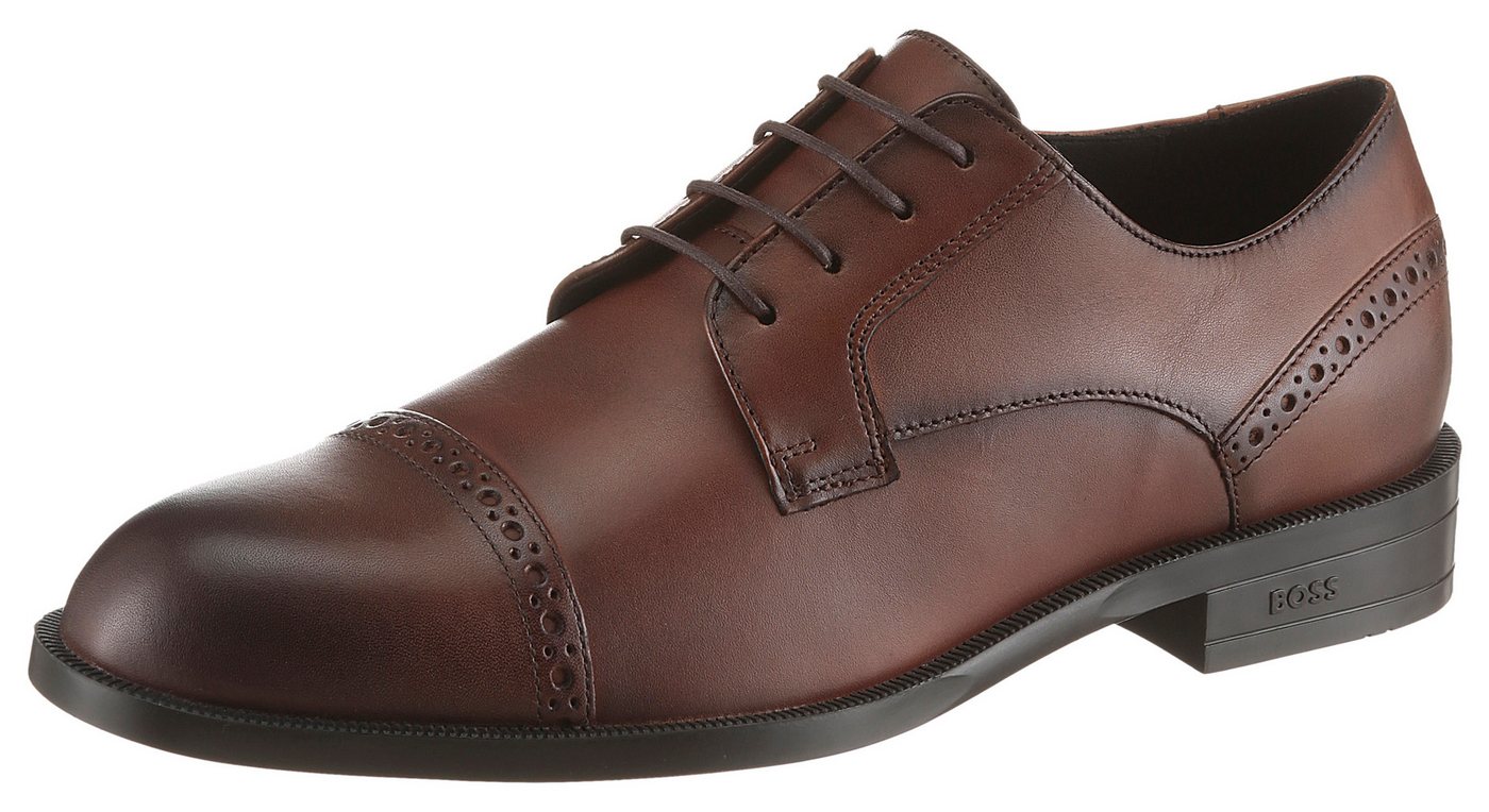 Boss Tayil_Derb Schnürschuh Schnürschuh, Halbschuh, Festtagsschuh im Business-Look (braun)