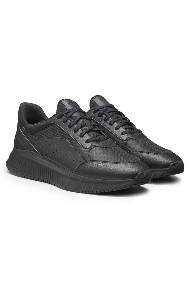 Boss TTNM EVO Run Sneaker Casual-Schnürschuh, Halbschuh, Freizeitschuh mit weichem Schaftrand