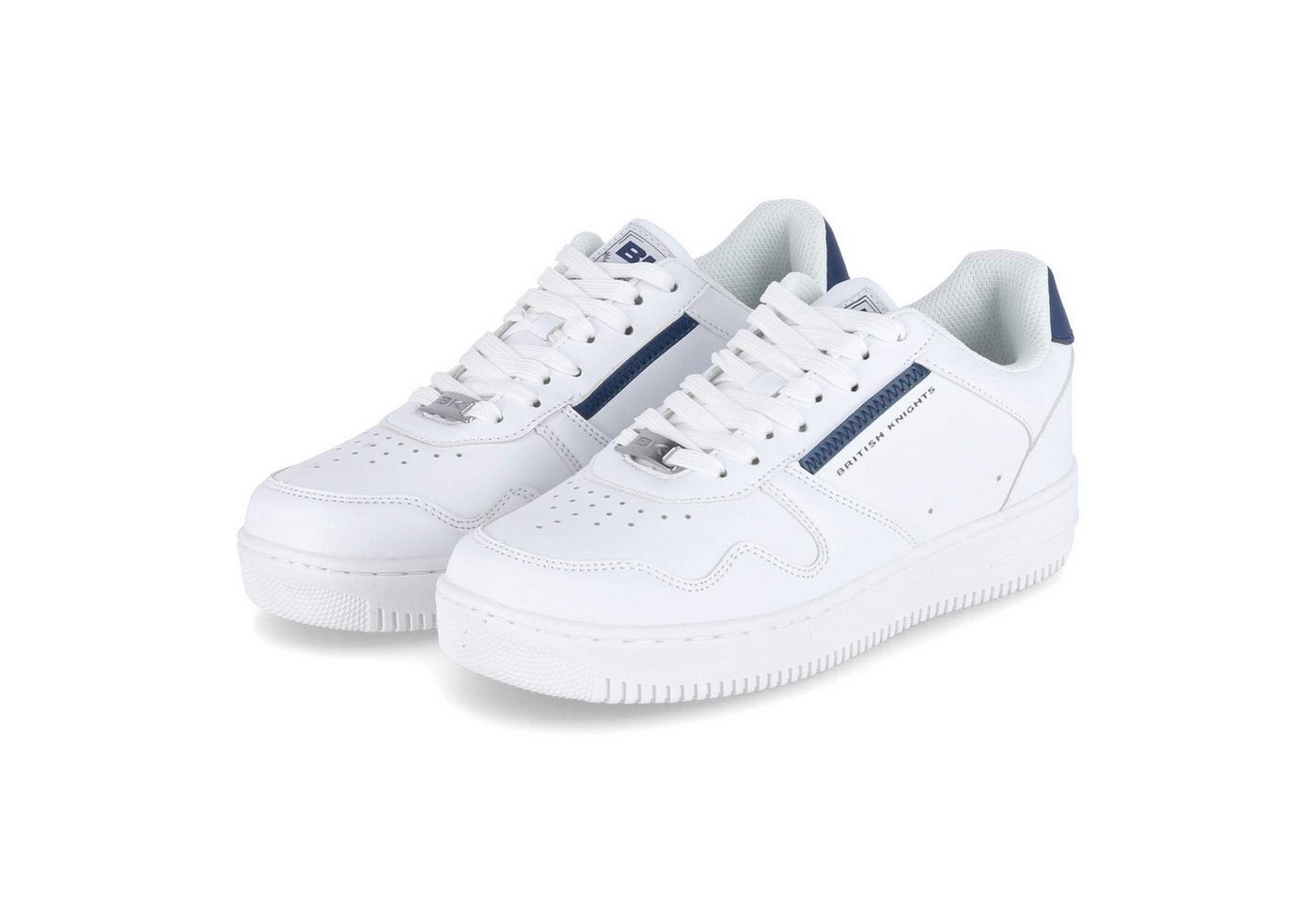 british knights B49-3619-02 Women SP Damen Kunstleder weiss Schnürschuh