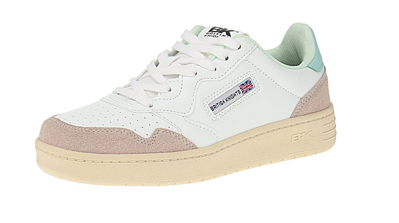 british knights Noors B51-3618 - Damen Sneaker - 01-White-Mint Sneaker