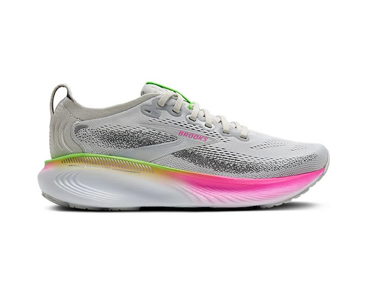 Brooks Adrenaline GTS 25 OYSTER/PINK/GREEN Laufschuh