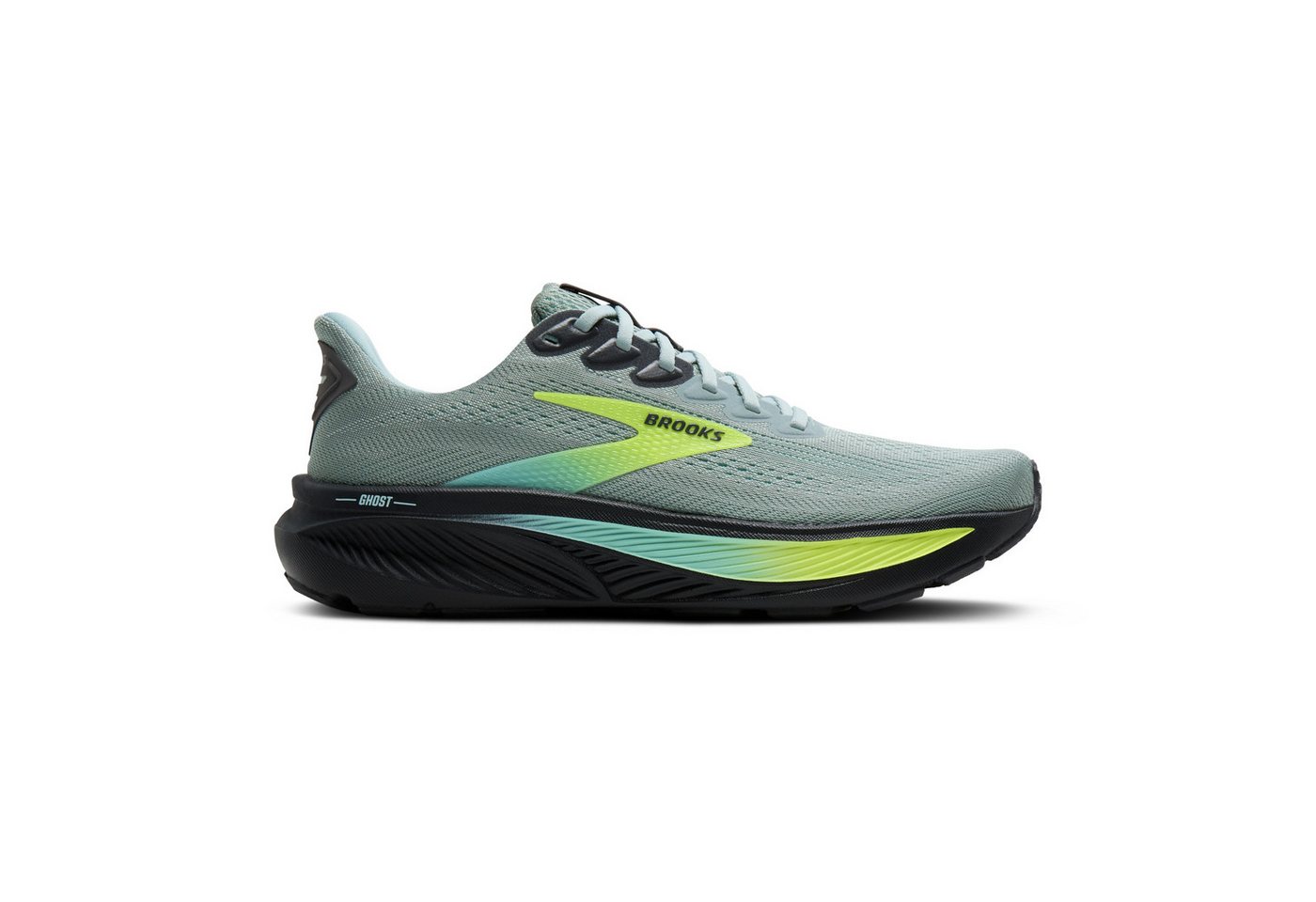 Brooks Ghost 17 Gray Mist/Yucca/Nightlife Laufschuh