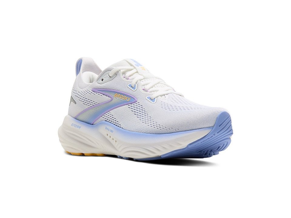 Brooks Glycerin 22 WHITE/BLUE HERON/APRICOT Laufschuh