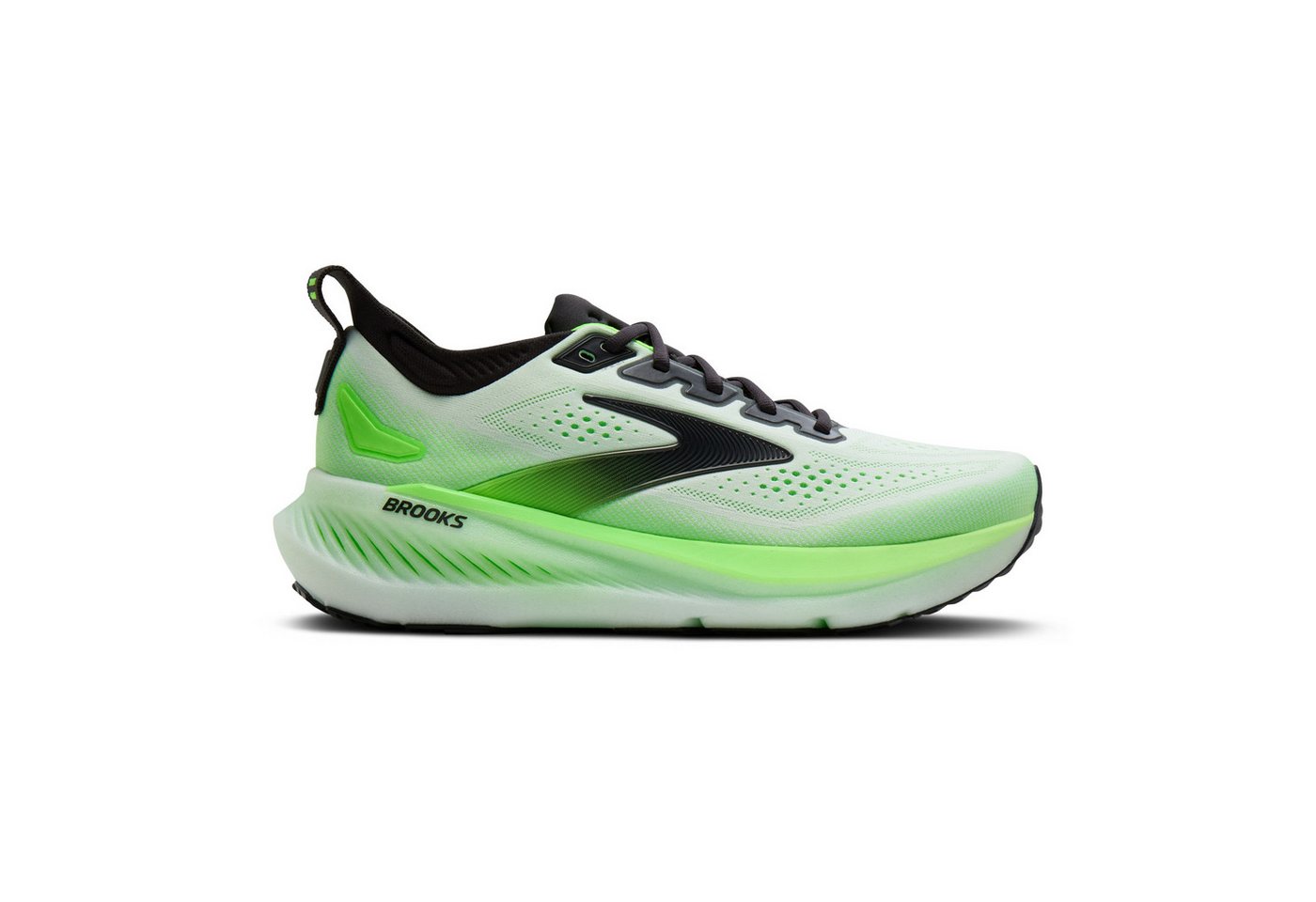 Brooks Glycerin 23 WHITE/PHANTOM/GREEN GECKO Laufschuh