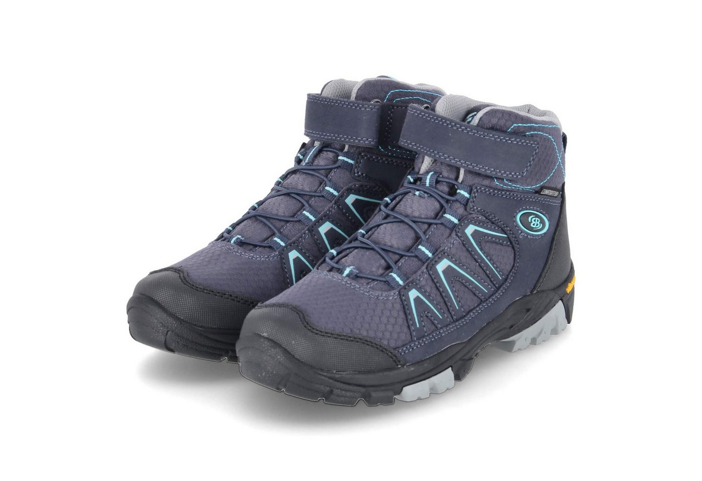 BRÜTTING 231166 Mädchen Textil & Synthetik blau-kombi Stiefel