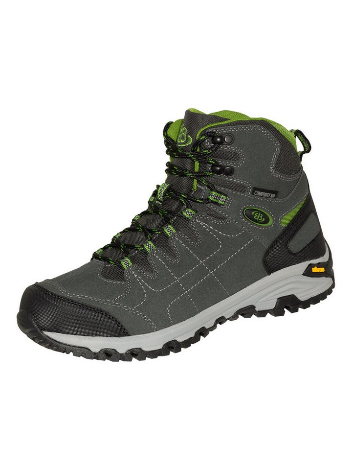 BRÜTTING EB Mount Shasta high Wanderschuh (grau/grün)