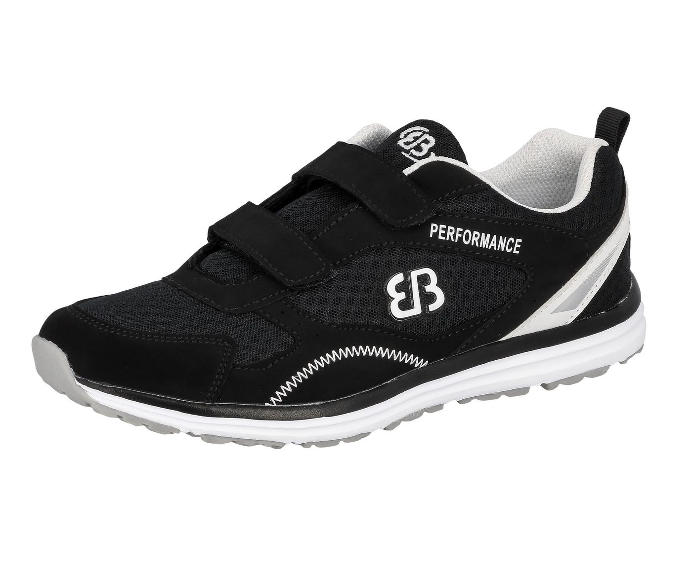 BRÜTTING Joggingschuh Performance V Laufschuh (schwarz/weiß)