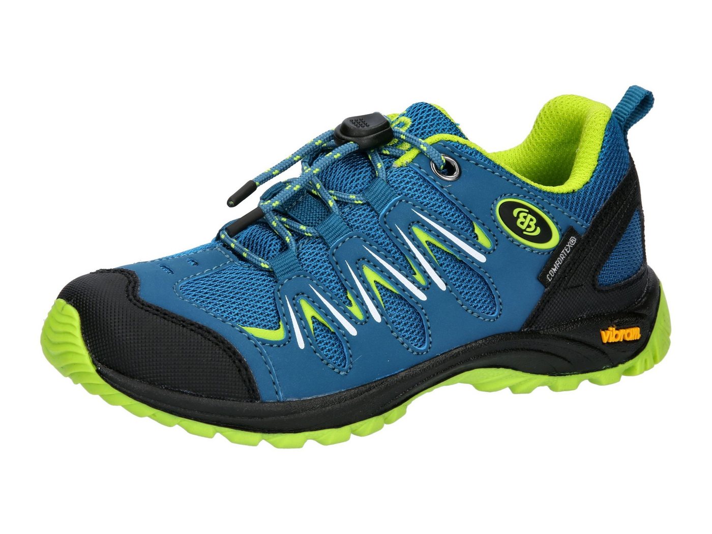 BRÜTTING Outdoorschuh Expedition Kids Outdoorschuh (petrol/lemon)
