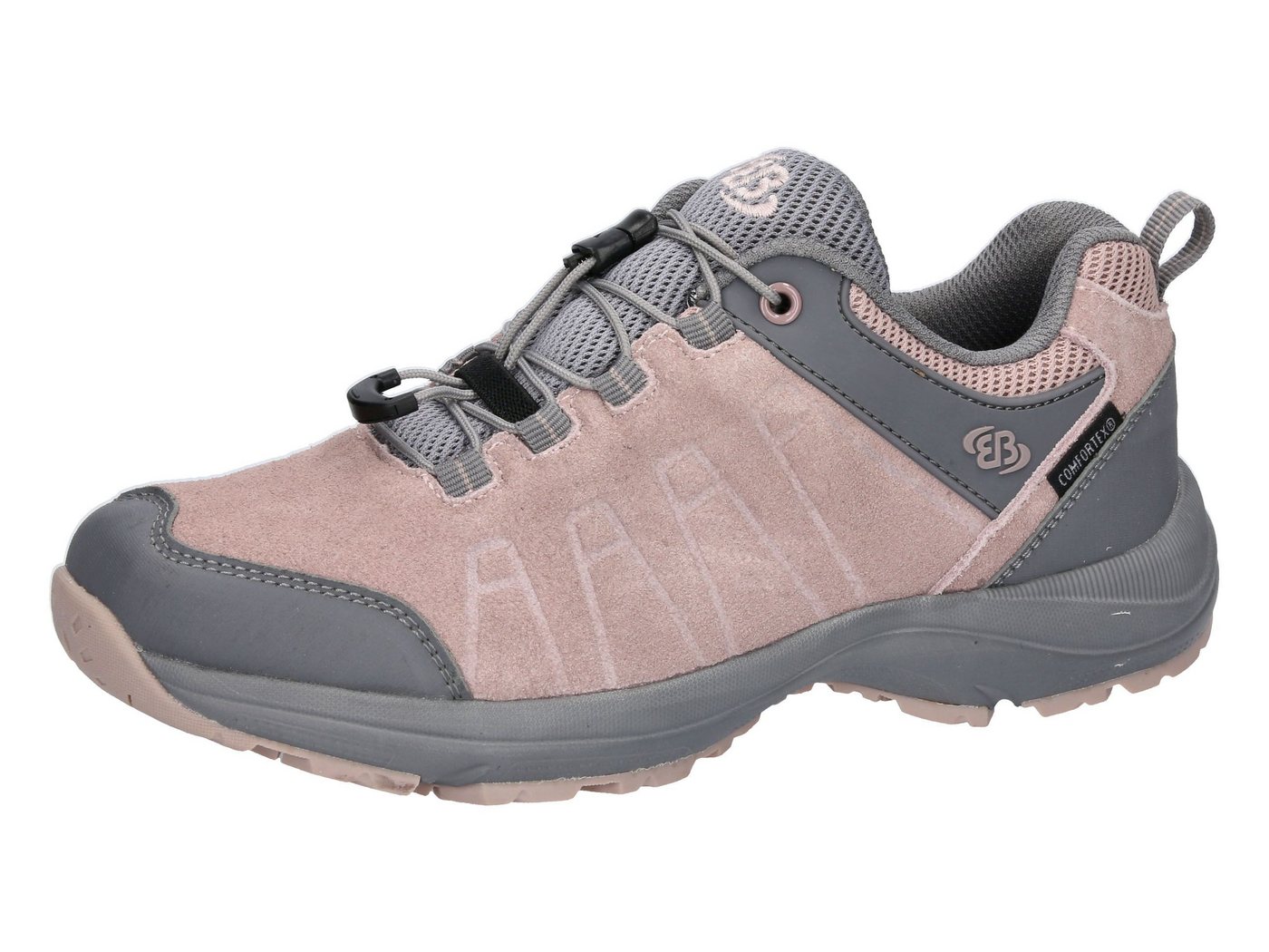 BRÜTTING Outdoorschuh Mount Harvard Low Outdoorschuh (grau/rosa)