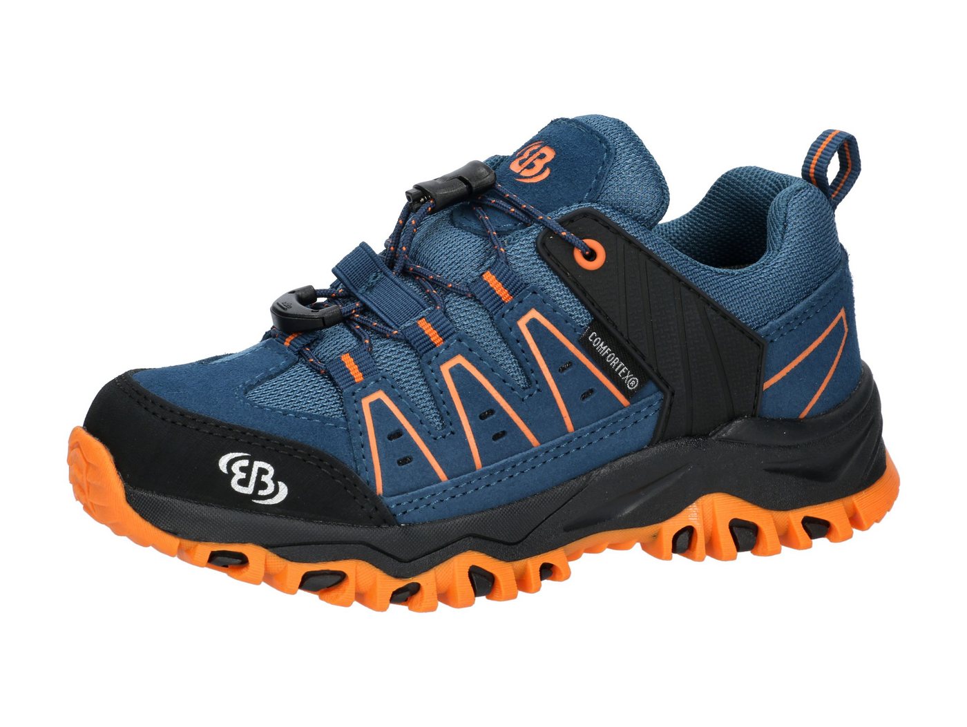 BRÜTTING Outdoorschuh Mount Pinos Kids Low Outdoorschuh (blau/orange)