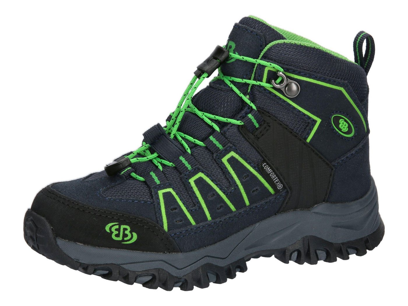 BRÜTTING Outdoorstiefel Mount Pinos High Kids Outdoorschuh (blau)