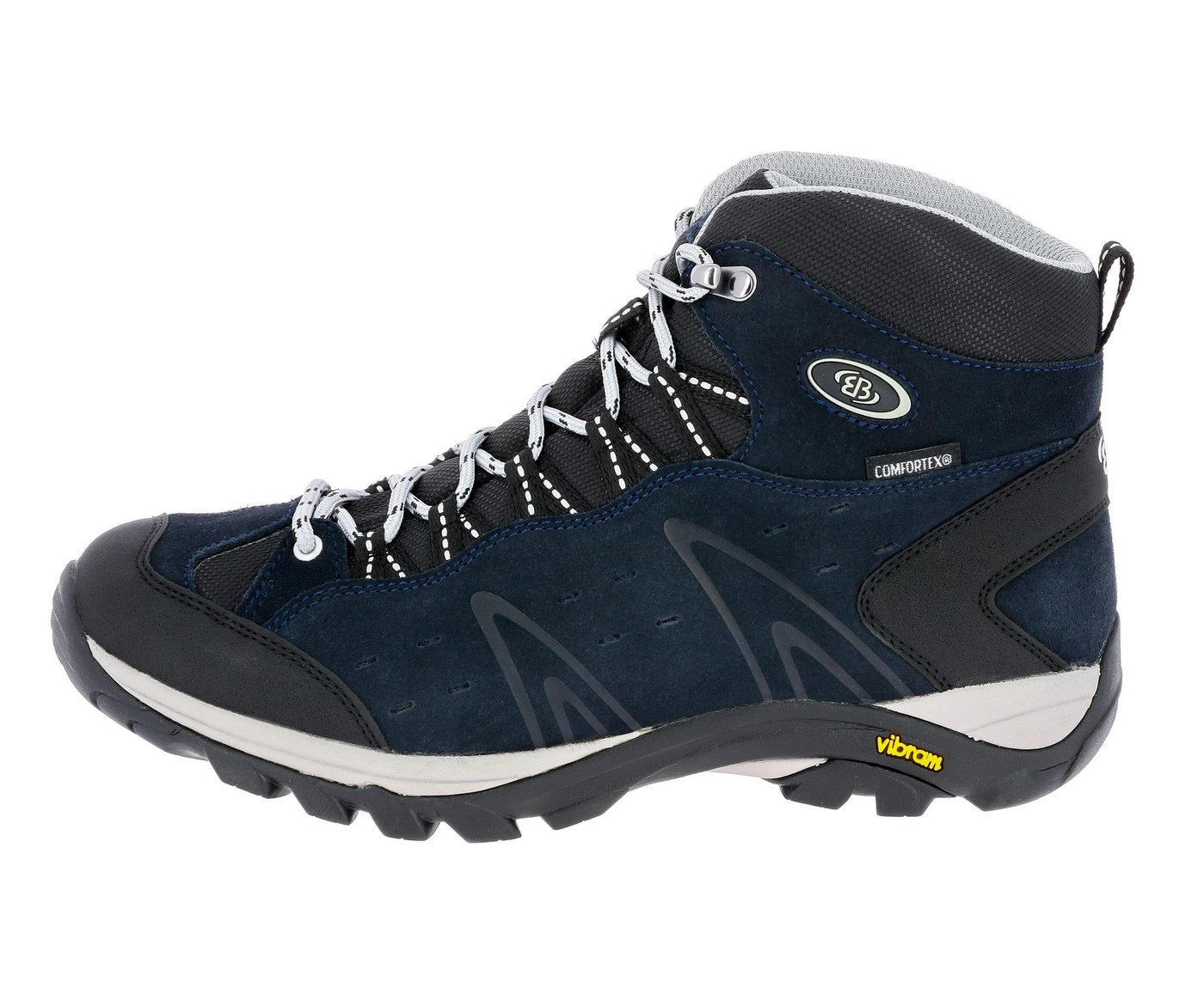 BRÜTTING Trekkingstiefel Mount Bona High Wanderschuh (blau)