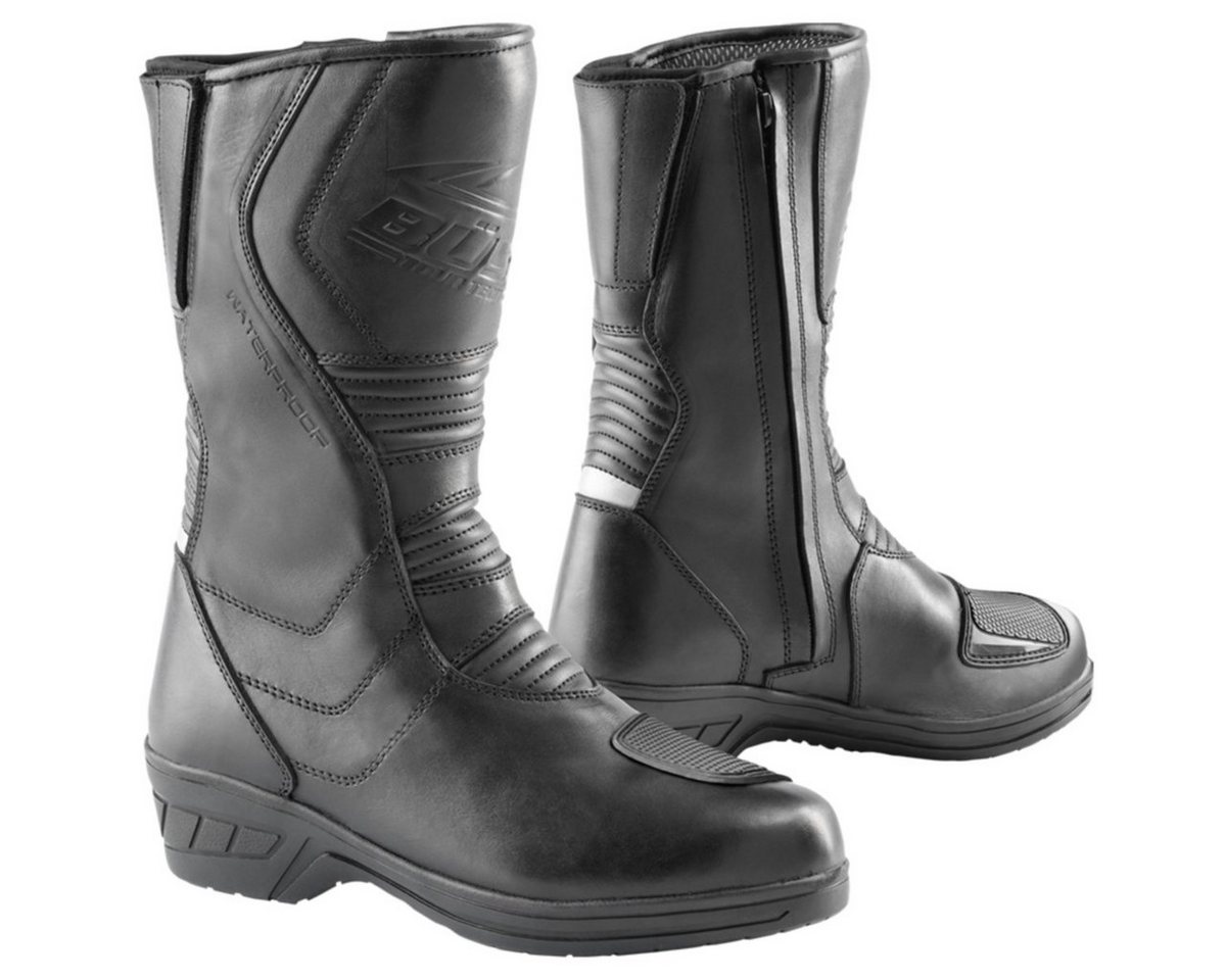 Büse D20 Touring Stiefel wasserdicht schwarz Damen Motorradstiefel (Packung, Antistatische und Öl- und Benzinfeste Sohle)