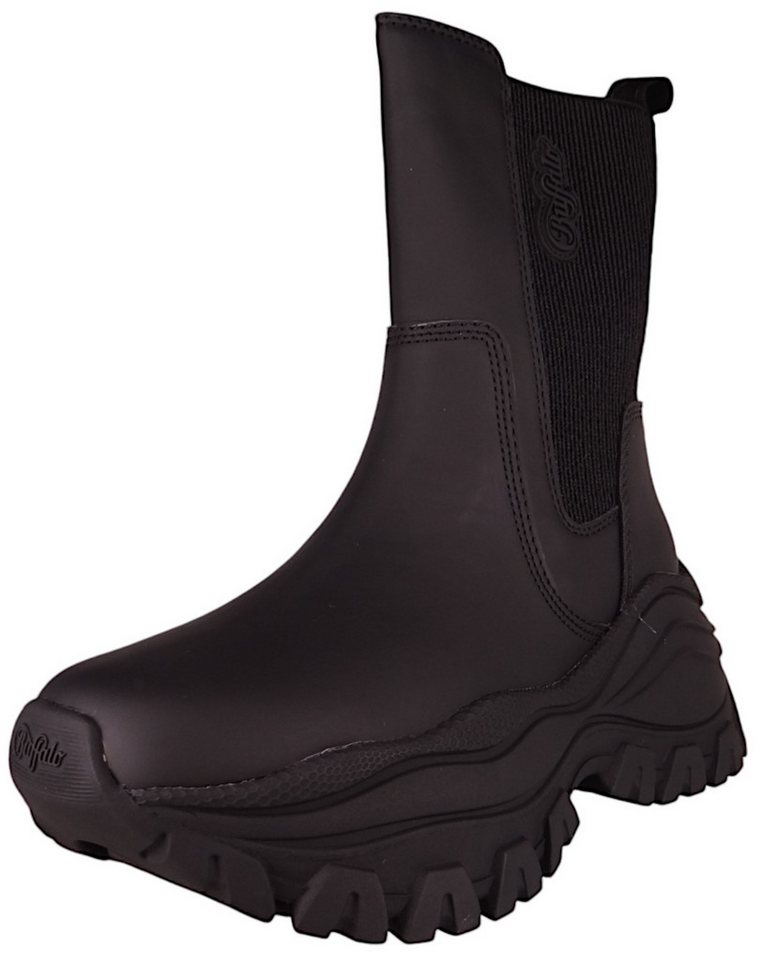 Buffalo 1220054 Lola Chelsea Black Stiefelette