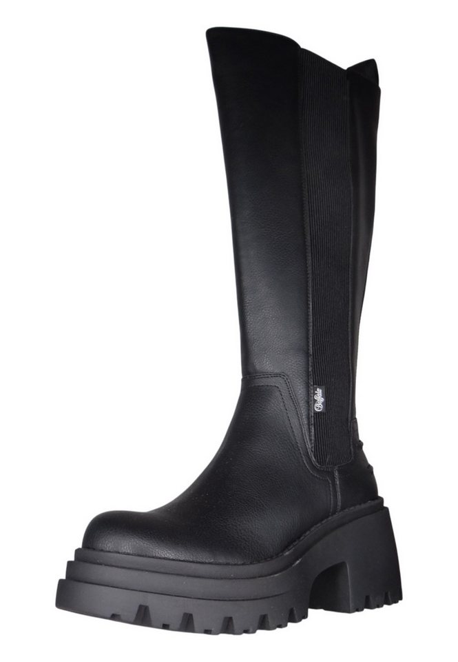 Buffalo 1220076 Bravr Chelsea HI Black Stiefel