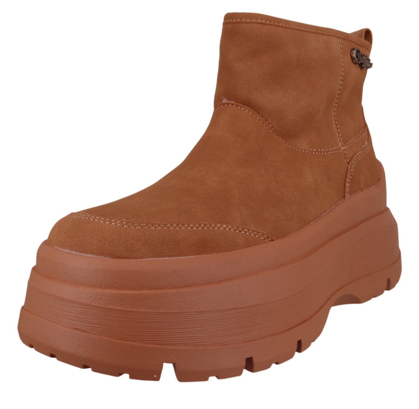 Buffalo 1270145 Olympia Pull on Lo Warm Cognac Stiefelette