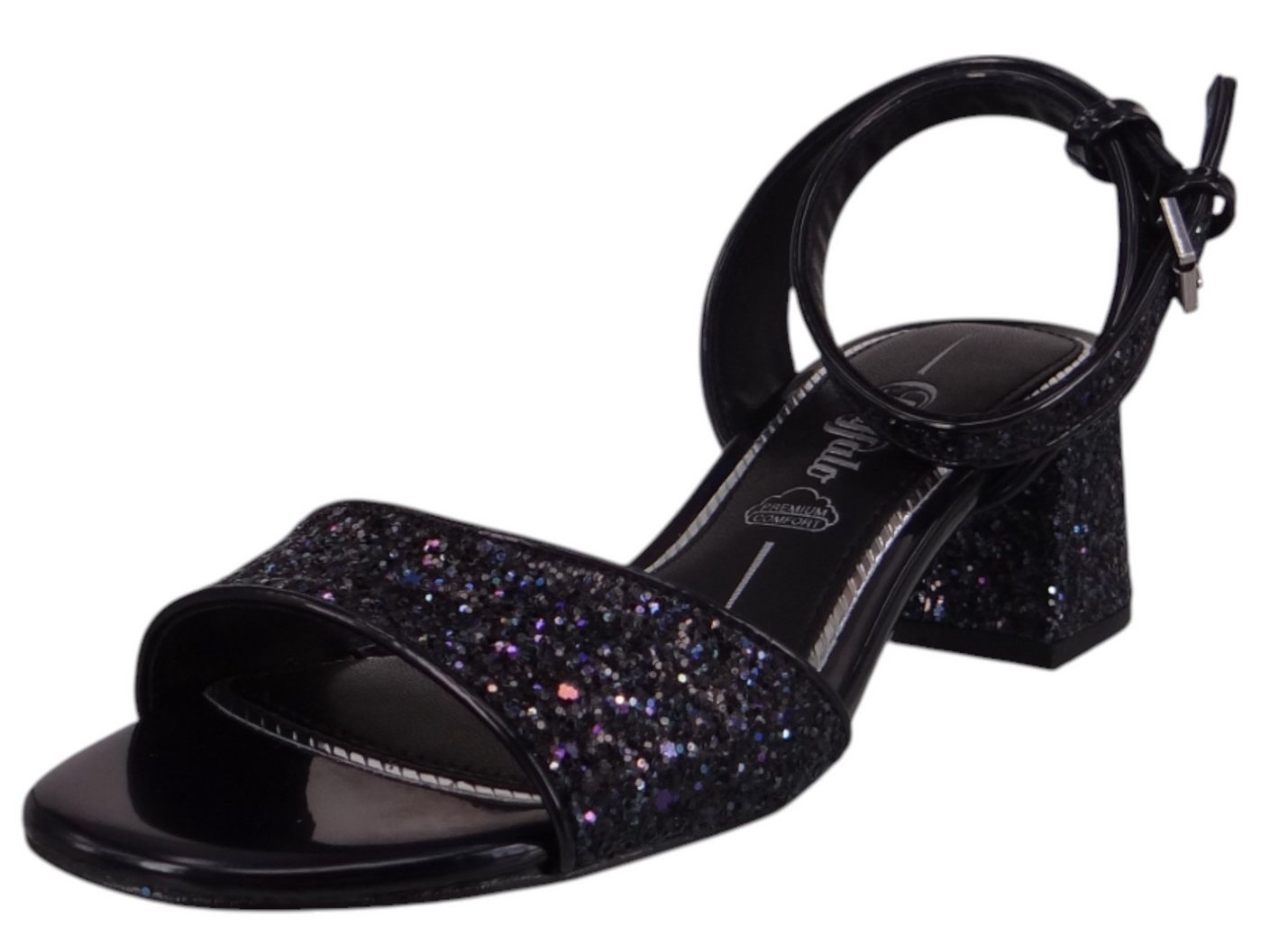 Buffalo 1291601 Rainelle Purple Black Sandale