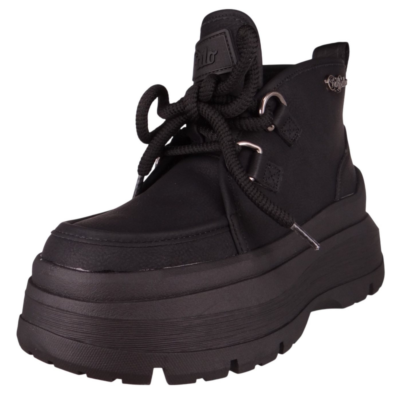 Buffalo 1622613 Olympia Chukka Warm Black Stiefelette