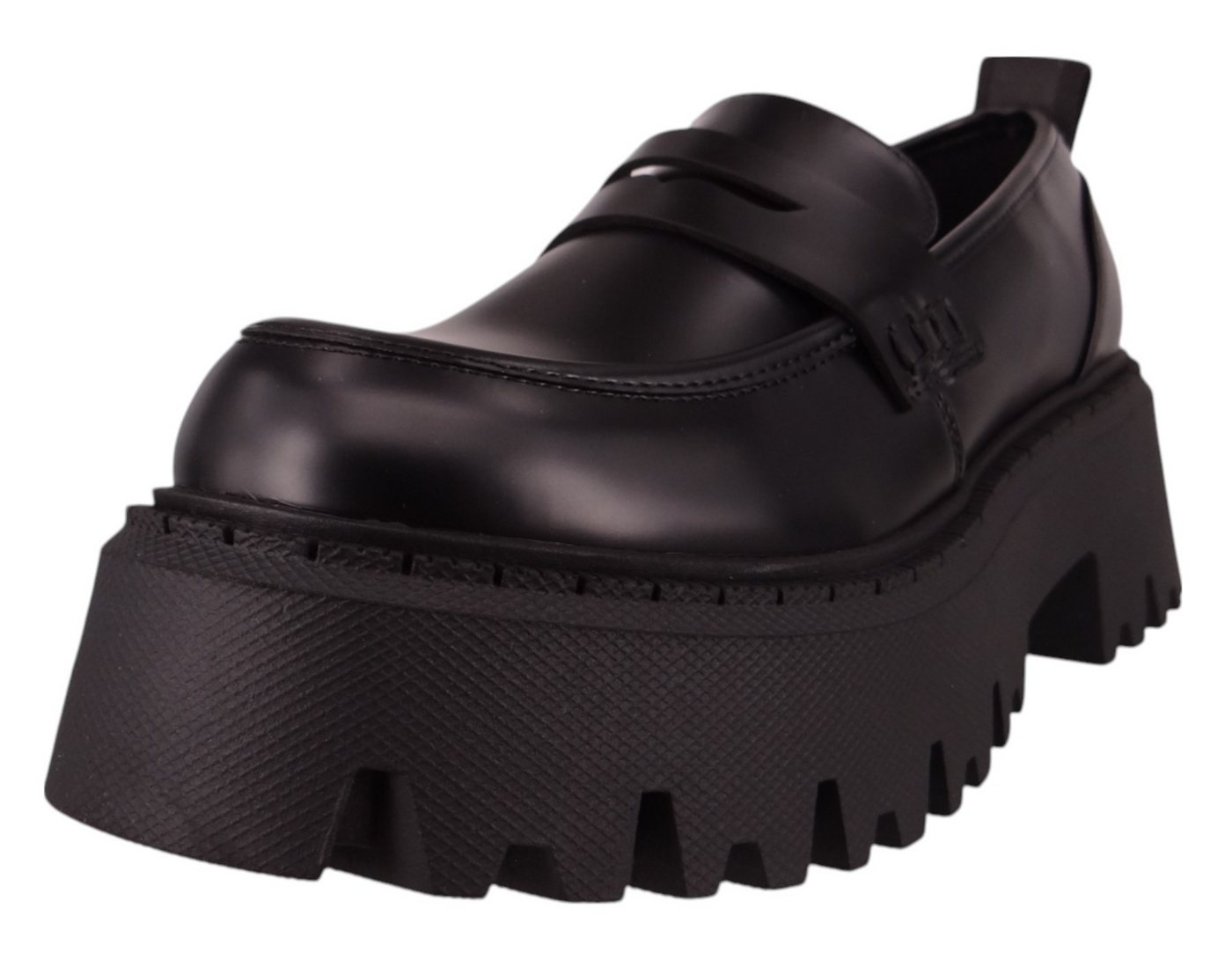 Buffalo 1624079 Aspen Loafer Black Mokassin